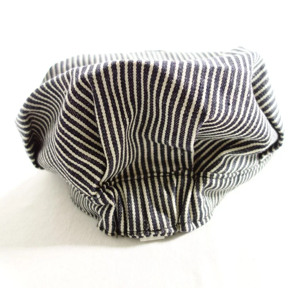 Classic Railroad Engineer Patch Striped Conductors Youth Hat‎ Cap